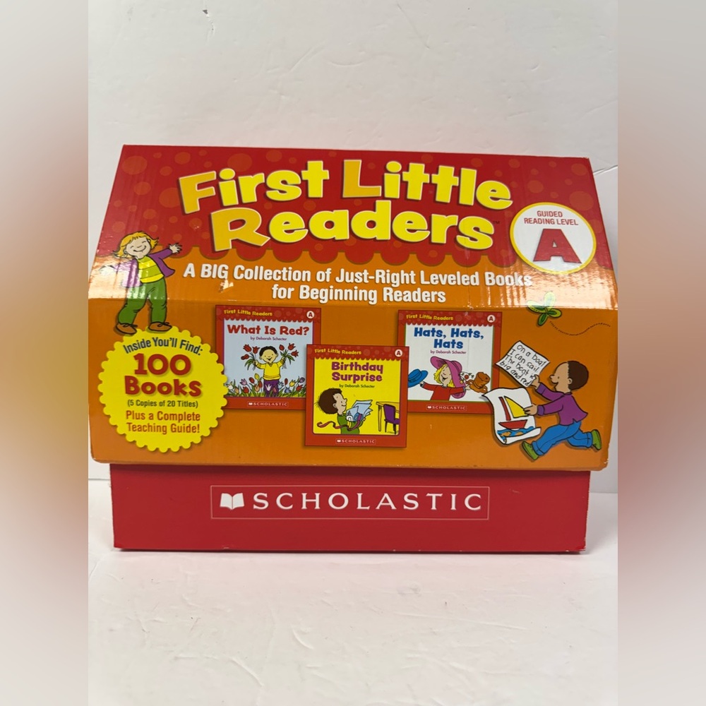 Scholastic First Little Readers Set - Red Guided Reading Level A